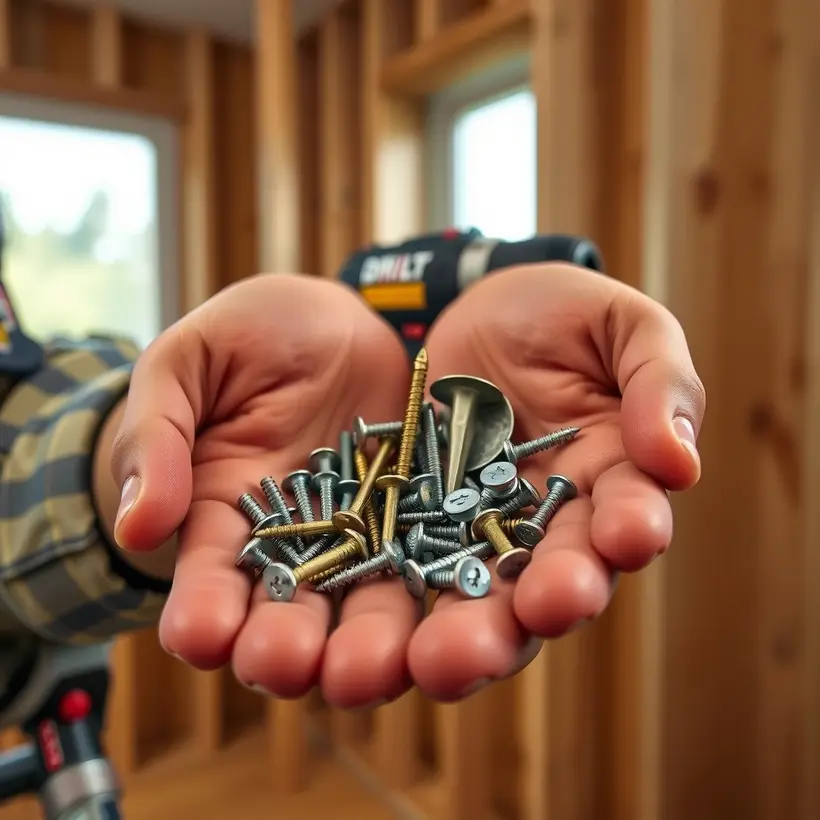 How do I choose the right screws and anchors?